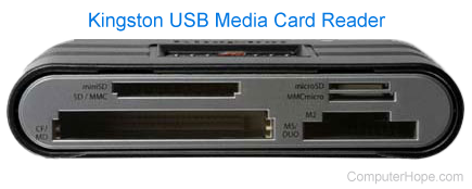 Kingston media card reader