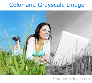 Color versus grayscale