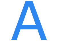 Letter 'A'