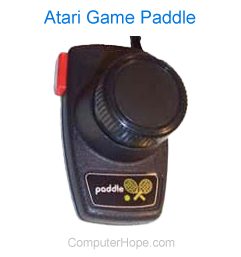 Atari game paddle