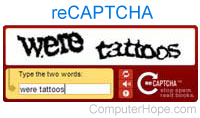 ReCAPTCHA example