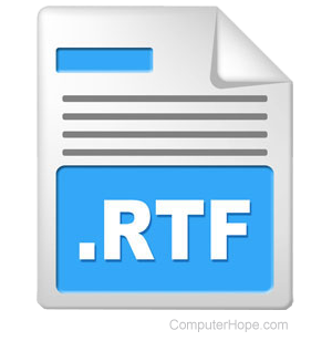 RTF file