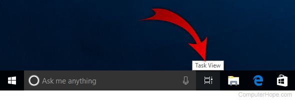 Windows 10 Task View icon